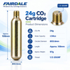 24g CO2 Cartridge Manufacturer for Inflatable Life Jackets