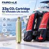 33g CO2 Cartridge Manufacturer for Life Jackets