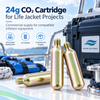 24g CO2 Cartridge Manufacturer for Inflatable Life Jackets
